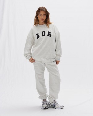 Adanola Sweatpants Lysegrå | SN-ADA56542