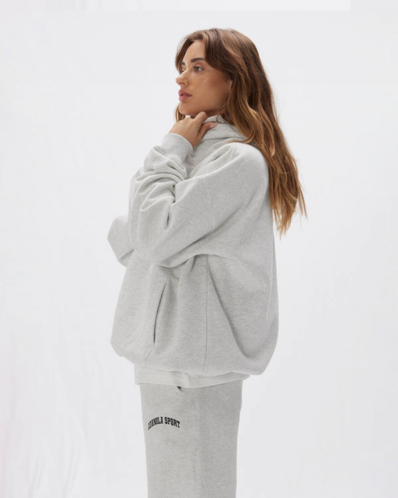 Adanola As Oversized Hoodie Lysegrå | SN-ADA56523