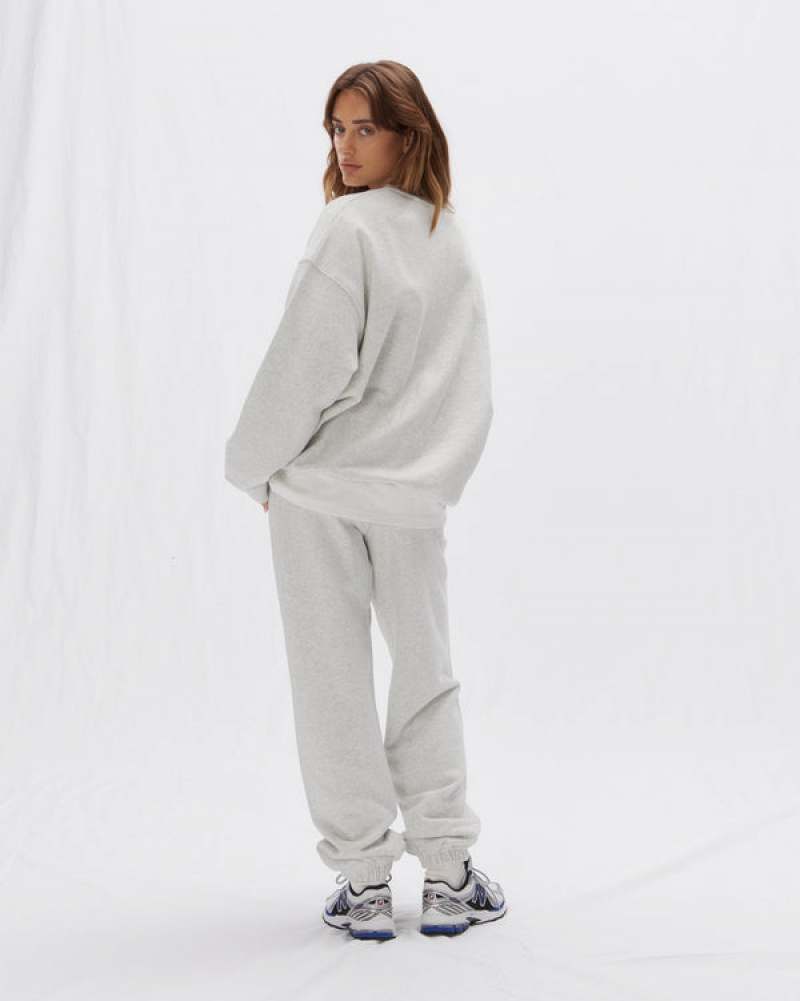 Adanola As Oversized Sweatshirt Lysegrå | SN-ADA56513