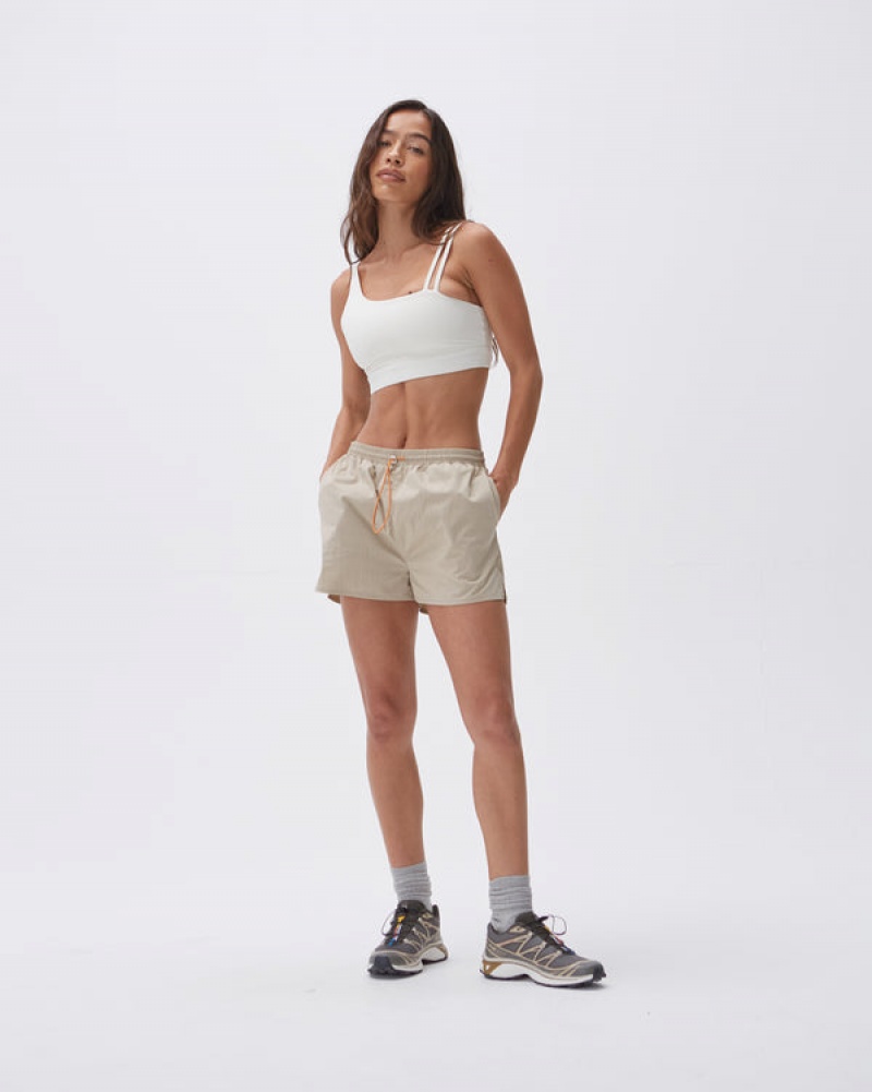 Adanola Loose Pocket Shorts Beige | SN-ADA56623