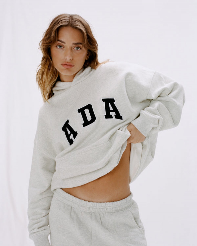 Adanola Oversized Hoodie Lysegrå | SN-ADA56527