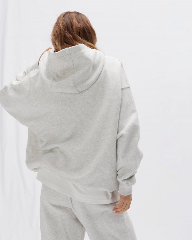 Adanola Oversized Hoodie Lysegrå | SN-ADA56527