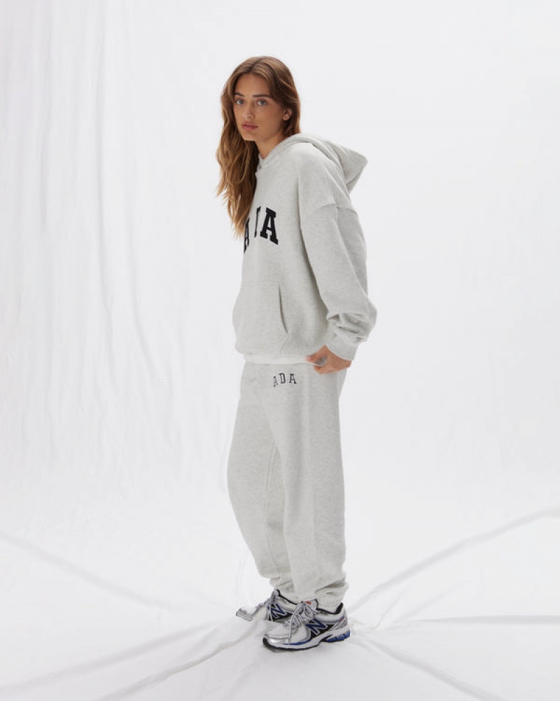 Adanola Oversized Hoodie Lysegrå | SN-ADA56527