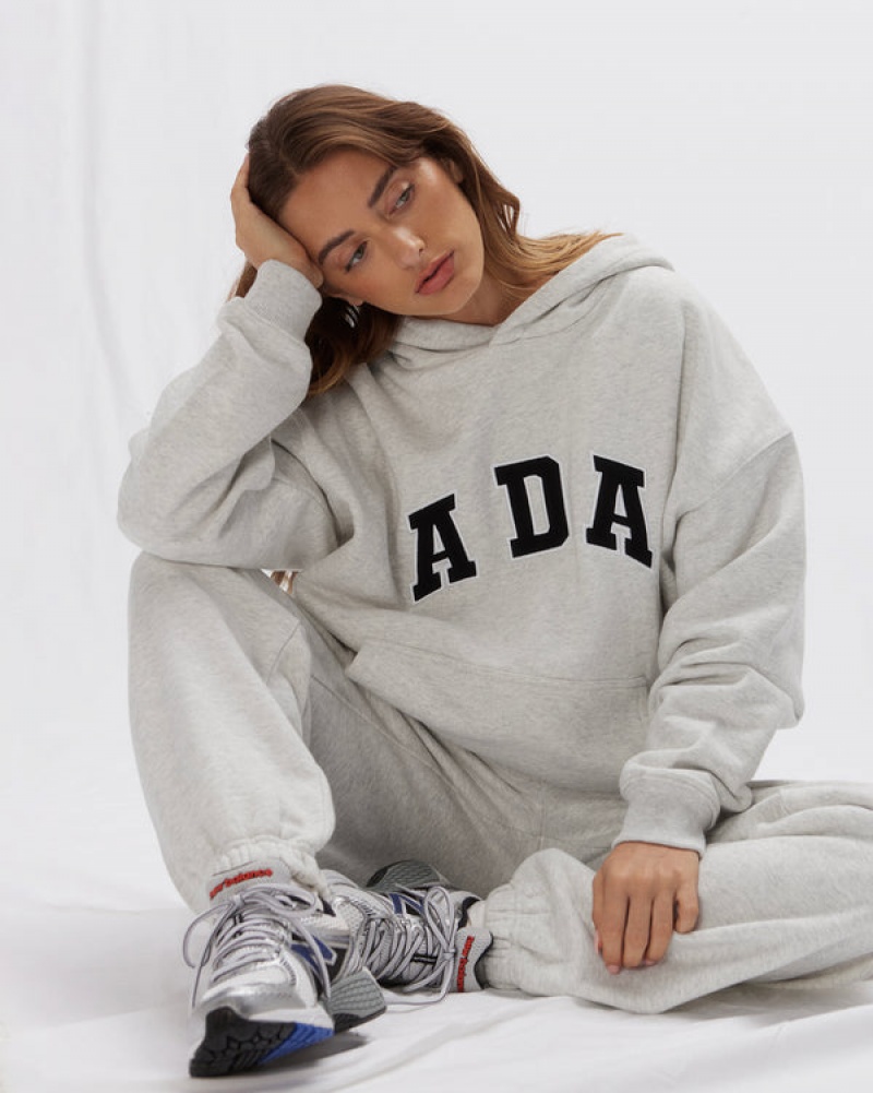 Adanola Oversized Hoodie Lysegrå | SN-ADA56527