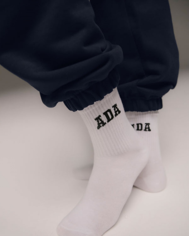 Adanola Socks Hvide Sort | SN-ADA56689