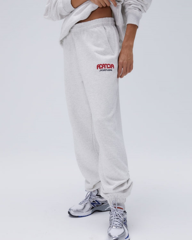 Adanola Sportswear Sweatpants Lysegrå | SN-ADA56537