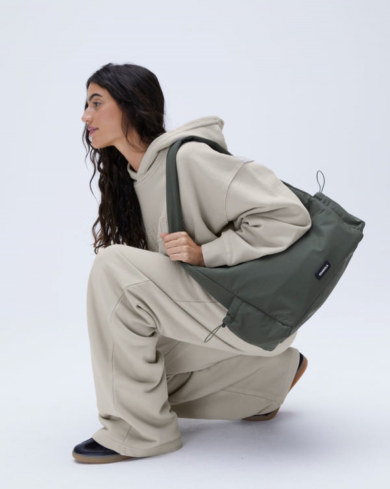 Adanola Toggle Shoulder Bag Khaki Grøn | SN-ADA56686