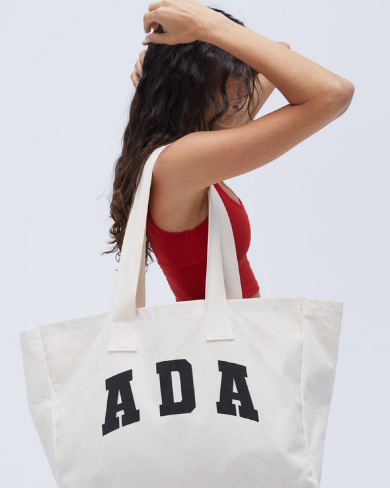 Adanola Tote Bag Hvide | SN-ADA56684