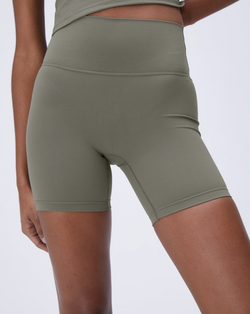 Adanola Ultimate Crop Shorts Olivengrøn Grøn | SN-ADA56617