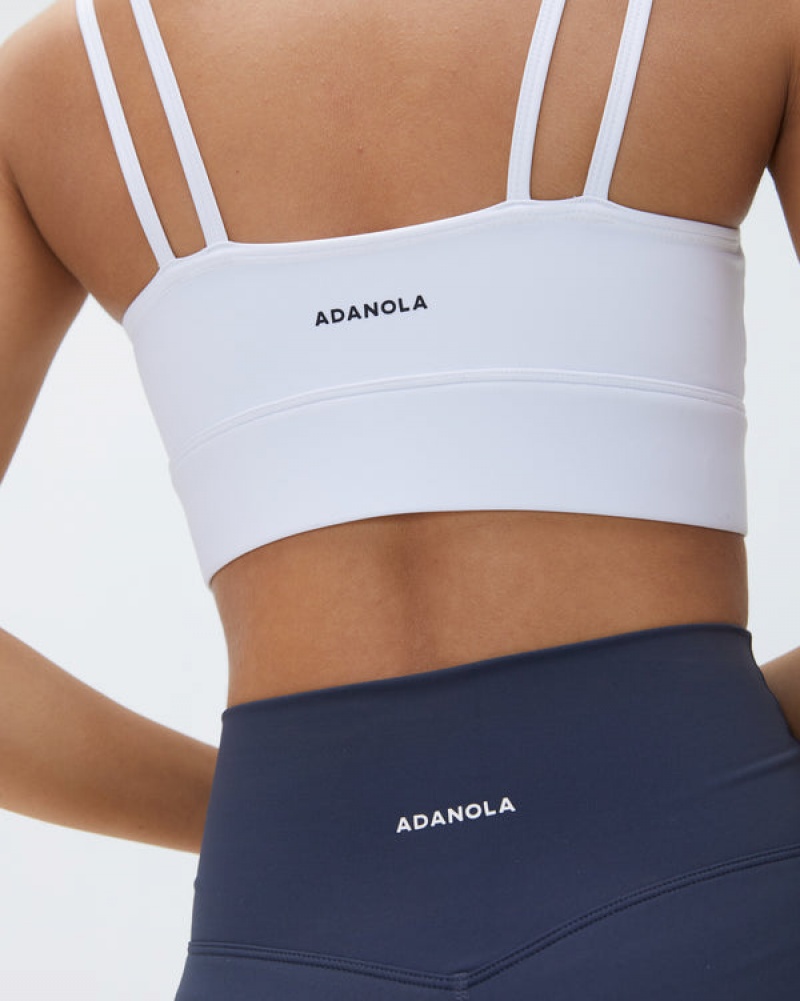 Adanola Ultimate Double Páskové Bra Hvide | SN-ADA56560