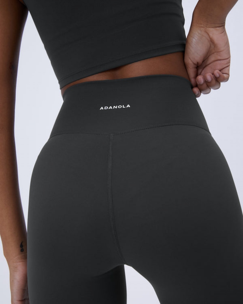 Adanola Ultimate Leggings Dyb Grå | SN-ADA56436