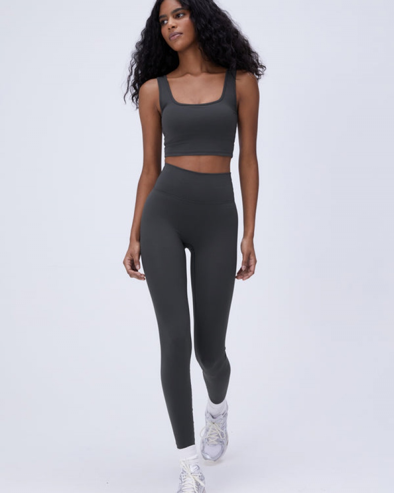 Adanola Ultimate Leggings Dyb Grå | SN-ADA56436