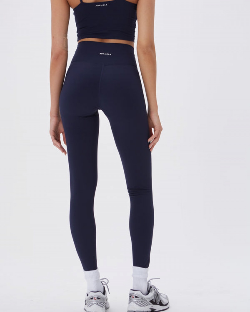 Adanola Ultimate Leggings Mørkeblå Blå | SN-ADA56443