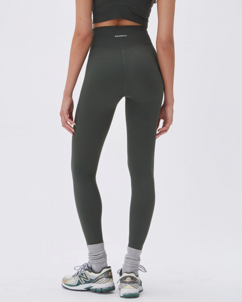 Adanola Ultimate Leggings Mørkeolivengrøn | SN-ADA56442