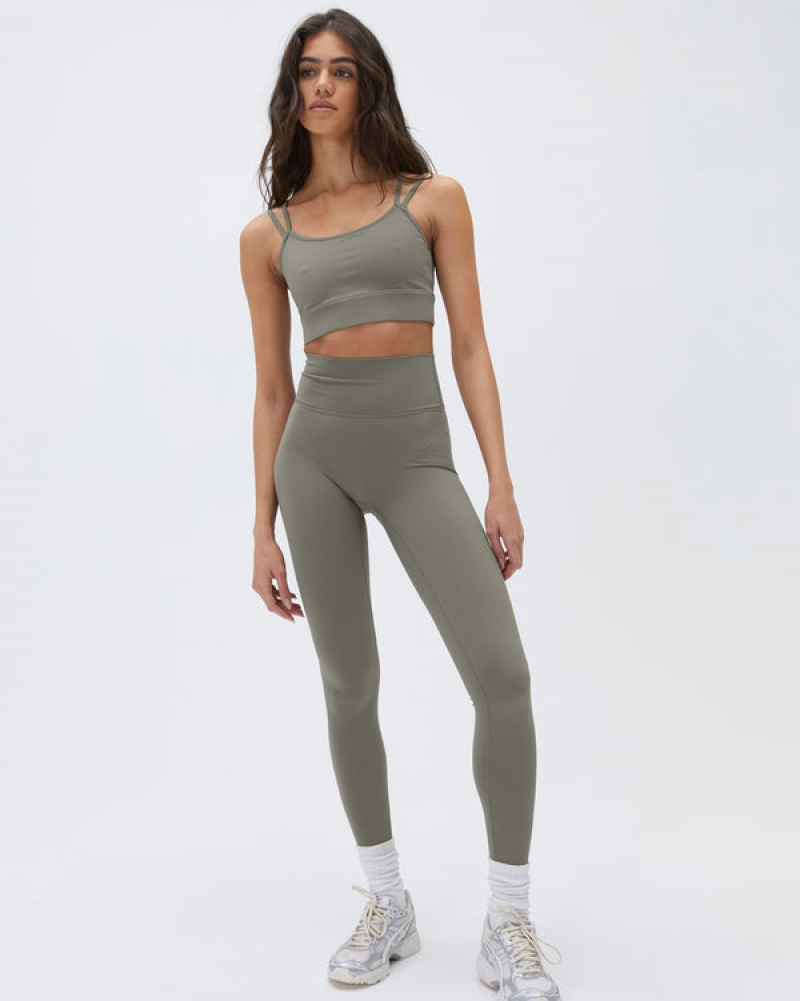 Adanola Ultimate Leggings Olivengrøn Grøn | SN-ADA56441