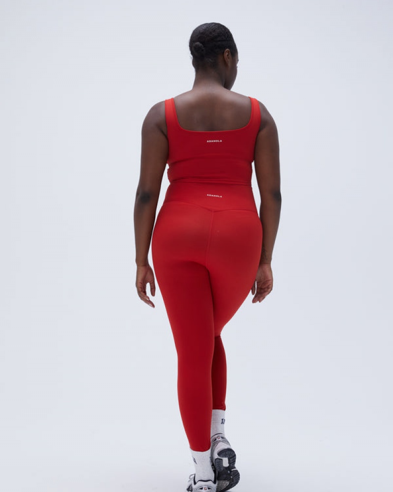 Adanola Ultimate Leggings Rød | SN-ADA56416