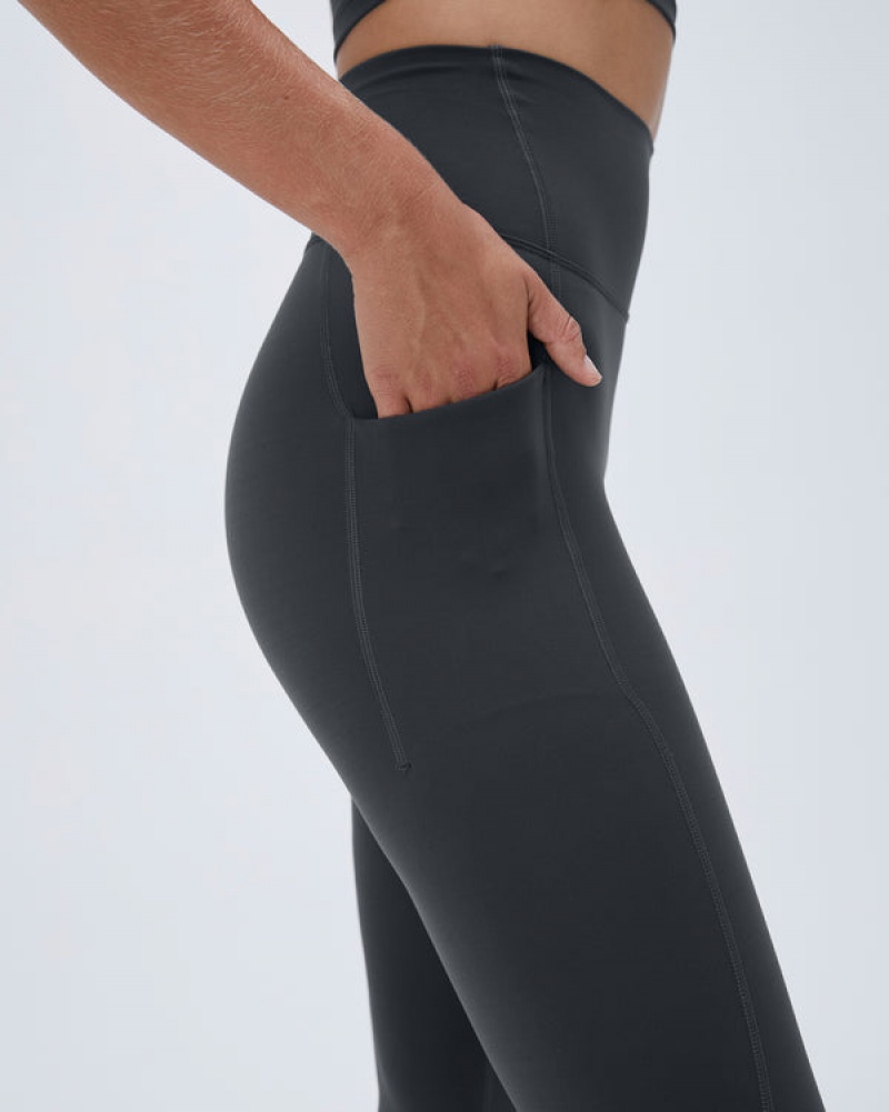 Adanola Ultimate Pocket Leggings Dyb Grå | SN-ADA56433