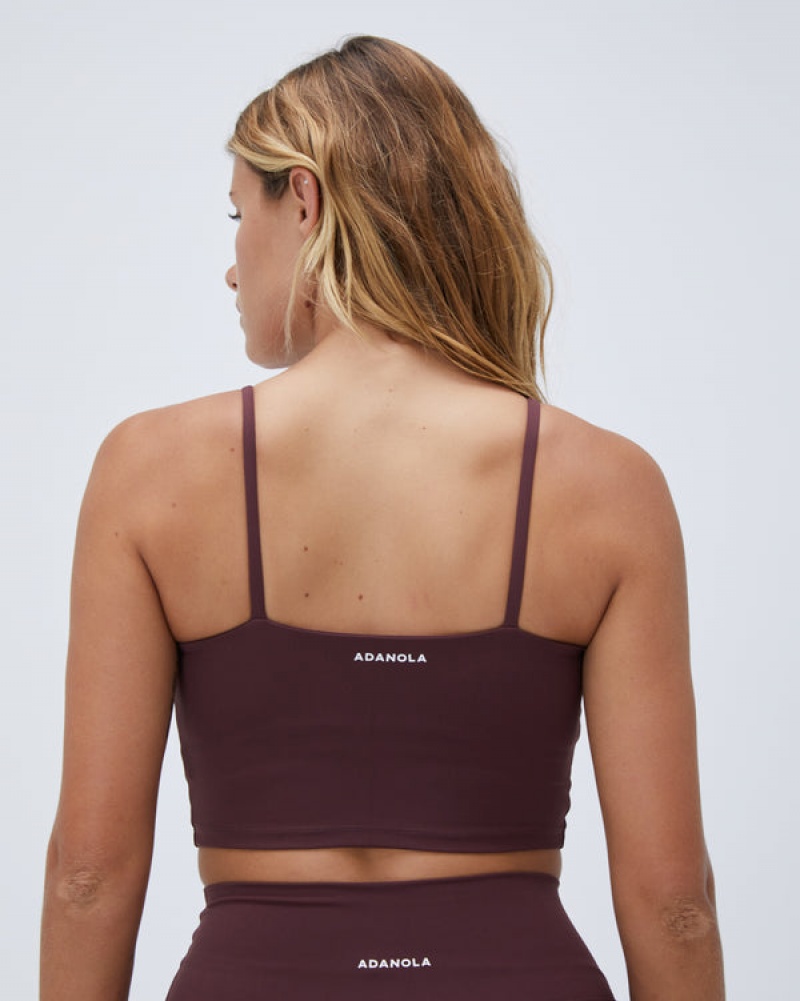 Adanola Ultimate Tank Bra Bordeaux | SN-ADA56553