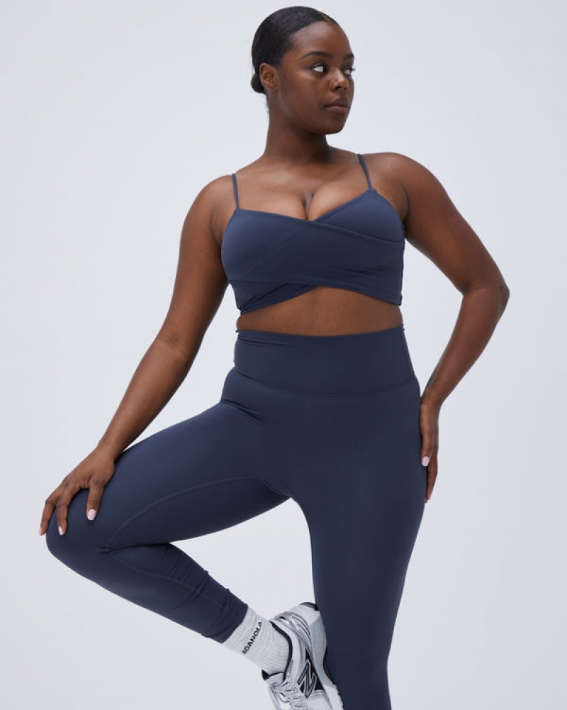 Adanola Ultimate Wrap Bra Blå | SN-ADA56561