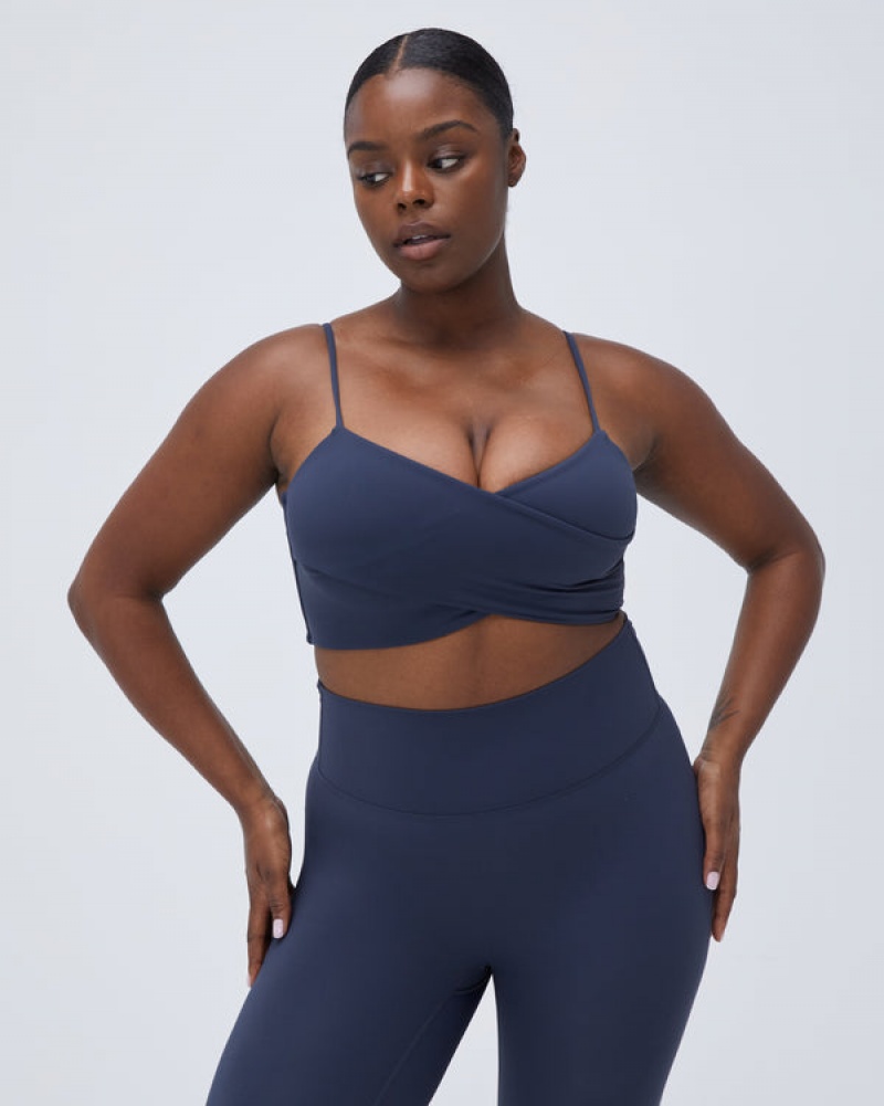 Adanola Ultimate Wrap Bra Blå | SN-ADA56561